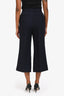 Gucci Navy Wide Leg Trousers Size 40