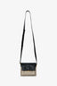 Marni Black/Beige Soft Leather Mini Trunk Crossbody