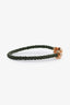 Fred 18k Yellow Gold Pave Diamond Large Cable Force 10 Bracelet Size 18