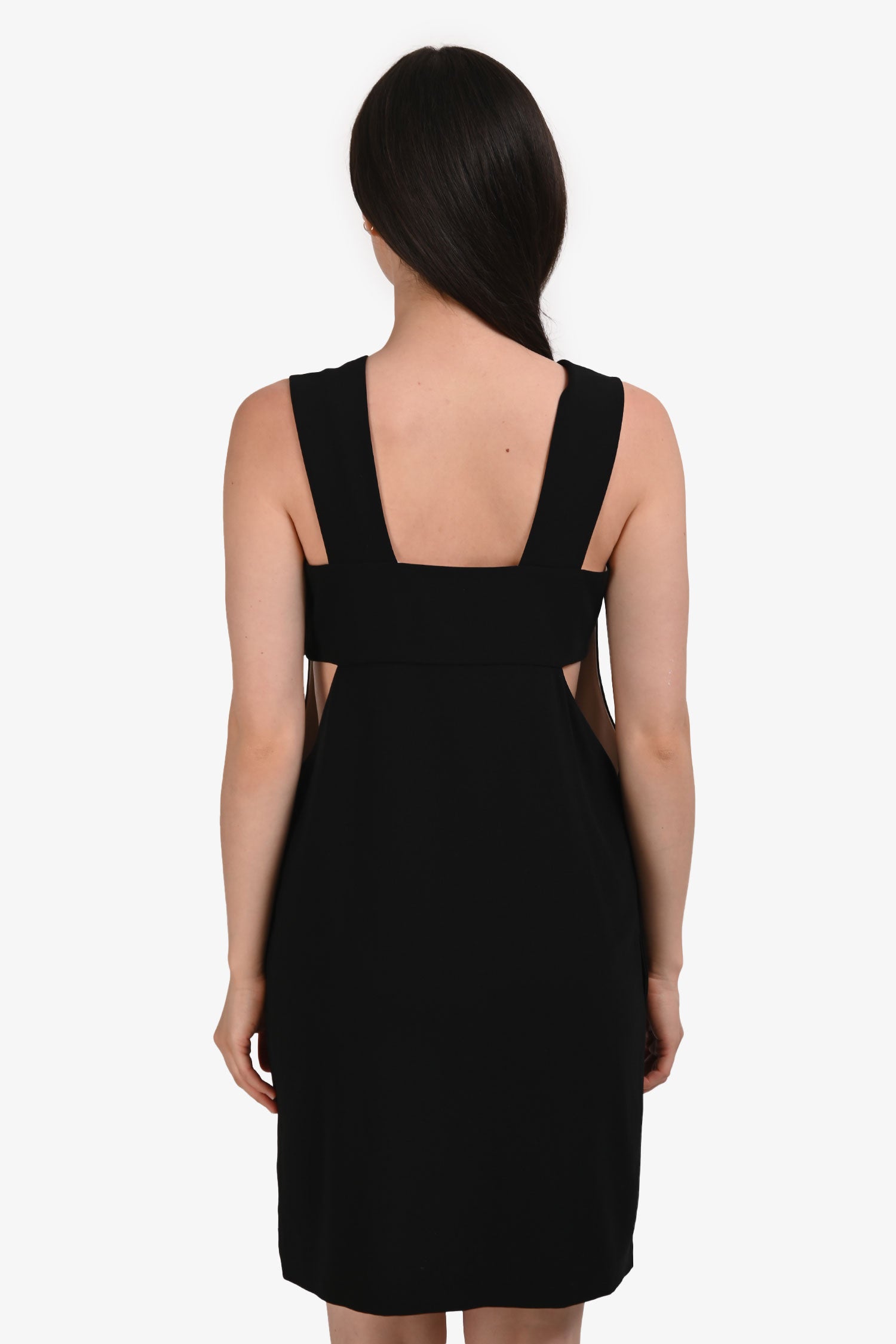 T by Alexander Wang Black Cut Out Sleeveless Mini Dress Size XS