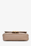 Gucci Taupe Chevron Leather Super Mini Marmont Crossbody