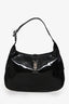 Gucci Black Patent Leather Jackie Shoulder Bag