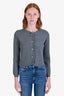 Rag & Bone Grey Cotton Buttoned Long Sleeve Cardigan Size XS