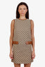 Gucci GG Printed Mini Dress Size 38