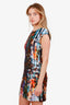 McQ Alexander McQueen Multicolour Cotton Mini Dress Size L