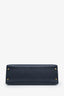 Hermès 1993 Navy Epsom Leather Kelly 32 with Strap