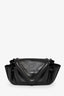 Bottega Veneta Black Leather 'Beak' Small Crossbody Bag