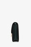 Celine Green Leather Medium Classic Box Crossbody