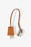 Hermès 2015 Orange Canvas and Leather Herbag 31