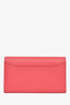 Hermès 2018 Rose Azalee Leather Long Constance Wallet