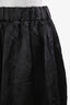 Casey Casey Black Puffy A-Line Skirt Size S