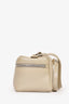 Loro Piana Shimmer Grey Calfskin Extra Pocket Mini Crossbody