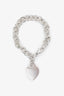 Tiffany & Co. Sterling Silver Heart Tag Chain Bracelet