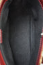 Burberry Brown/Burgundy Novacheck Leather Mini Tote Bag