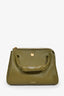 Loewe 2025 Olive Green Leather Medium Madrid Bag