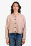 Ba&sh Blush Wool Blend Cardigan Size S