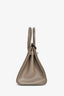 Hermès 2011 Etoupe Epsom Leather Bleu Izmir Verso Birkin 30 PHW