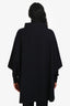 Loro Piana Navy The Gift Of Kings® Wool Salzburg Cape With Belt