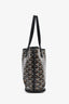 Goyard 2023 Black Anjou Mini Tote Bag with Pouch