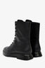 Stuart Weitzman Black Leather 'Mackenzie' Combat Boots Size 10.5 Mens