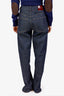 Gucci Dark Blue Split Hem Jeans Size 26
