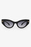 Alexander McQueen Black Cat Eye Sunglasses