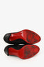 Christian Louboutin Black Leather Belle 100 Ankle Boots Size 39