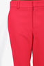 Gucci Pink Straight Leg Pants Size 42