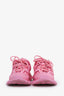 Balenciaga Pink Light Up Track Sneakers Size 37