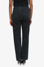 Agolde Black Denim 'Lana Slice' Jeans Size 25