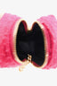 Saint Laurent Pink Leather Tweed Jamie Bouclé Cube Charm