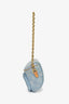 Louis Vuitton Blue Denim and Leather Mini Bum Bag with Strap & Chain