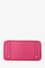 Hermès 2011 Candy Collection Rose Tyrien Chevre Birkin 30 PHW