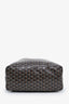 Goyard Black Goyardine St. Louis PM Tote with Pouch