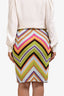 Missoni Multicolour Zigzag Midi Skirt Size 44