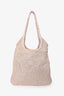 Miu Miu Blush Sequin Mesh Ivy Bag with Leather Pouch