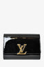 Louis Vuitton Black Patent Leather Louise PM Chain Crossbody Bag