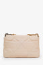 Pre-loved Chanel™ 2019 Beige Goatskin Leather Chanel™ 19 Small Flap Shoulder Bag