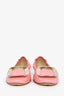 Roger Vivier Pink Patent Leather Buckle Flats Size 36.5