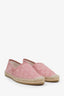 Gucci Pink GG Canvas Espadrilles Size 38.5