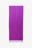 Loro Piana Purple Cashmere Scarf