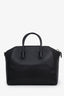 Givenchy Black Leather Antigona Bag with Strap