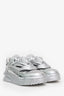 Versace Silver Medusa Low Top Sneakers Size 40