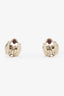 Pre-loved Chanel™ 2014 Gold Tone Pearl CC Clip On Earrings