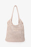 Miu Miu Blush Sequin Mesh Ivy Bag with Leather Pouch