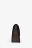 Brunello Cucinelli Brown Leather Monili Detailed Crossbody Bag