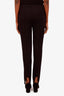 Saint Laurent Black Stirrup Leggings Size XL