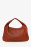 Bottega Veneta Vintage Red Intrecciato Medium Hobo Shoulder Bag