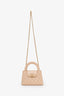 Pre-loved Chanel™ Beige Lambskin Mini Kelly Shopper Tote