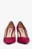 Prada Fuchsia Suede Pumps Size 39